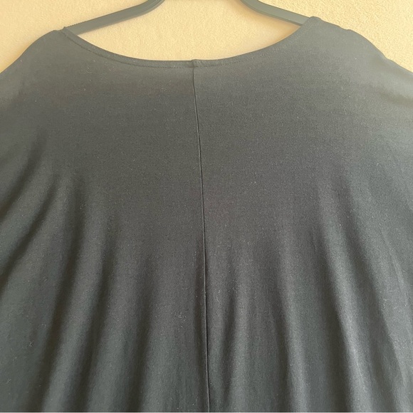 Bryn Walker Women’s Bamboo Lagom Oversized Relaxed Tunic Black Coastal Small - Picture 8 of 14